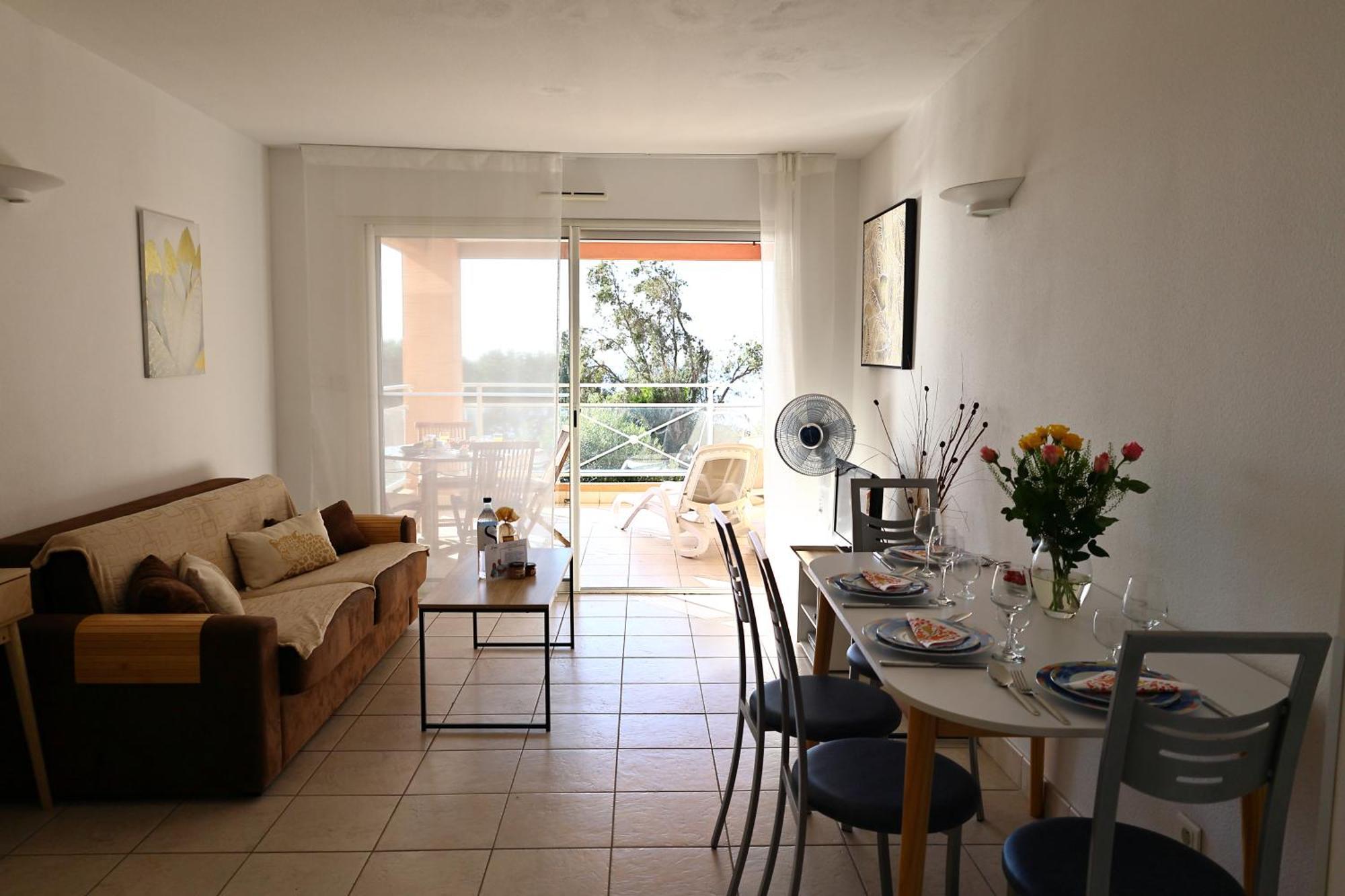 Superbe T2 Vue Mer - Piscine & Plage A 100M Ajaccio  Exterior foto
